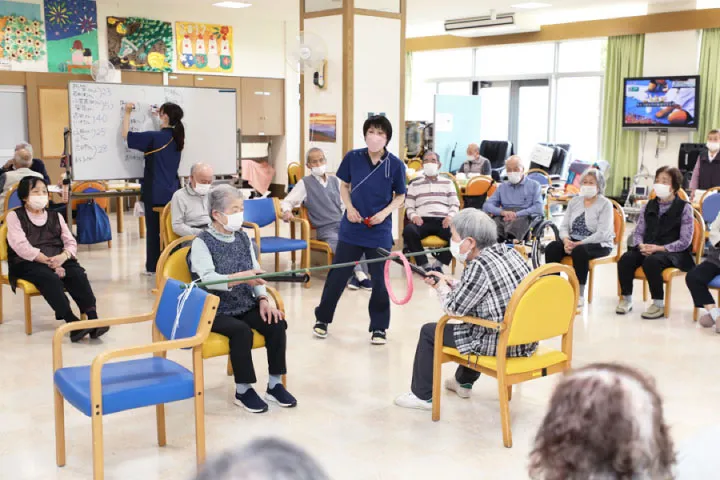 大盛り上がりのレクリエーション