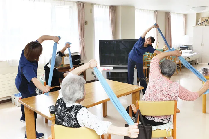 体操の様子